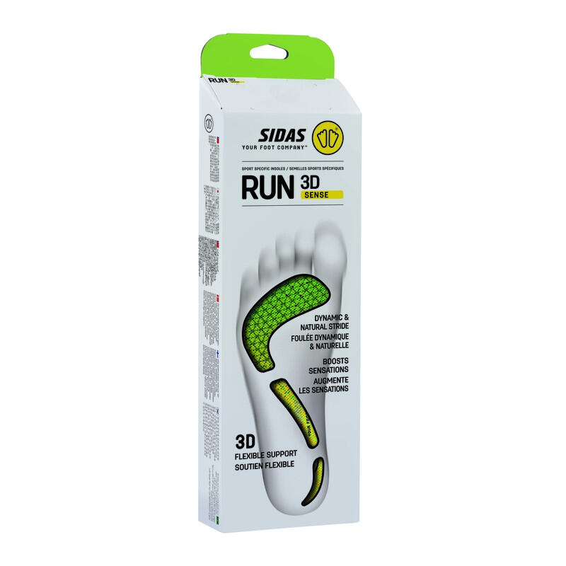 Vorgeformten und leichten Einlegesohlen, für den Laufsport - 3D Run Sense 2/4