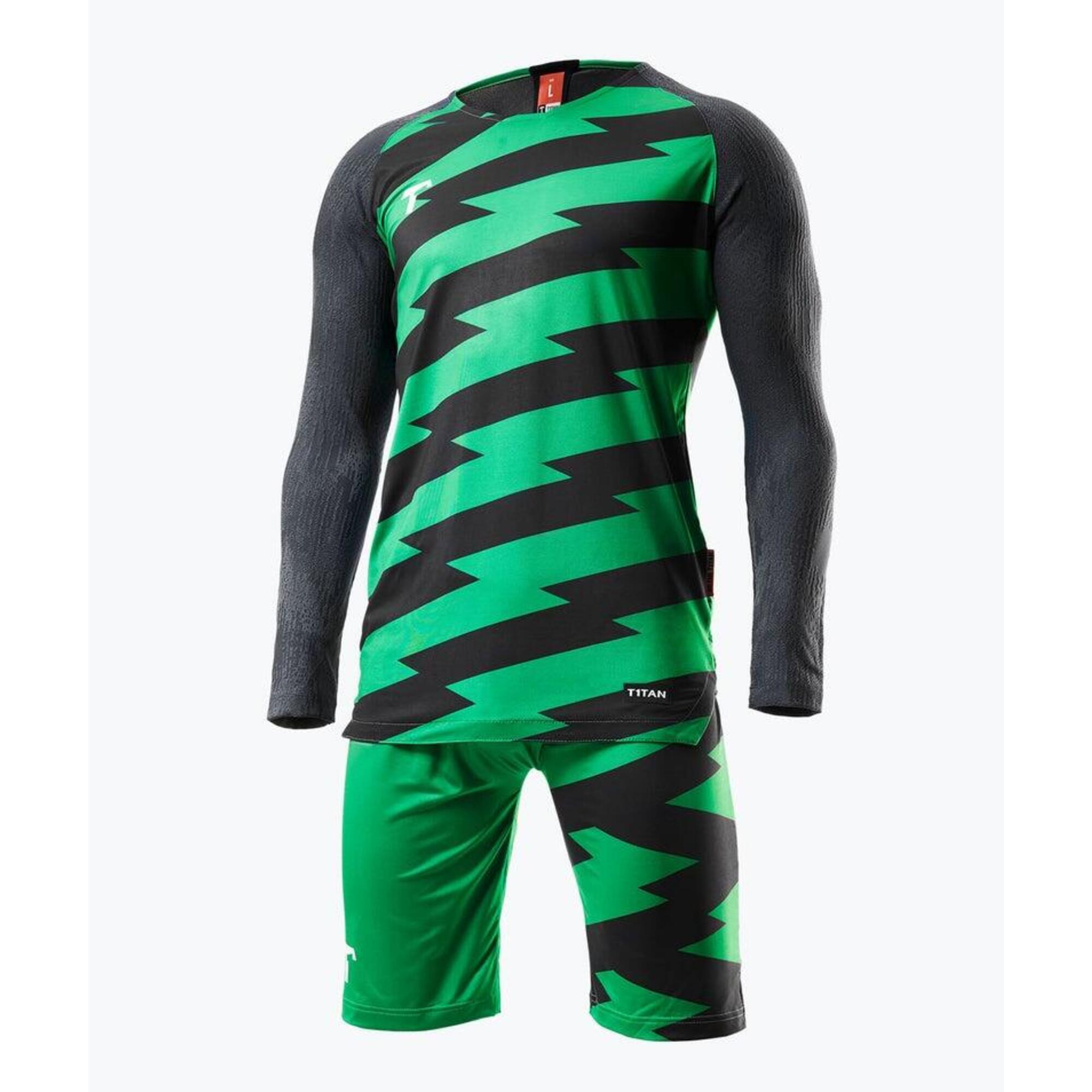 Pantalón corto de portero T1TAN unisex verde