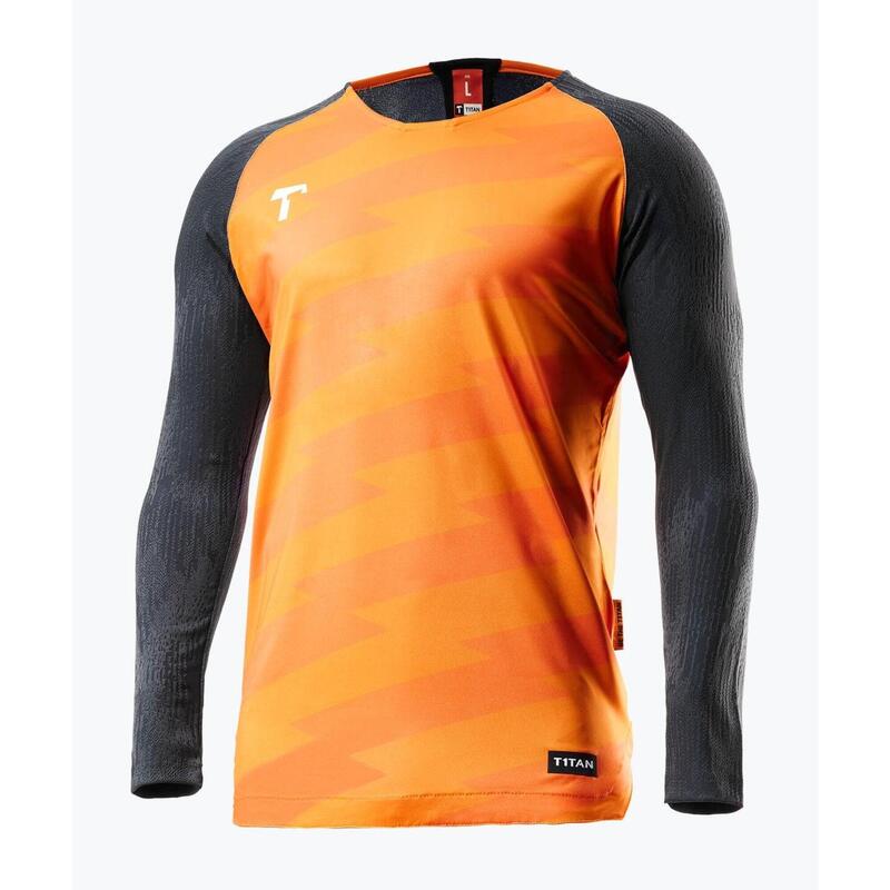 Camiseta de portero manga larga T1TAN unisex naranja