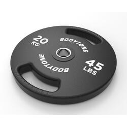 Disque olympique professionnel en uréthane de 15 kg (50 mm)