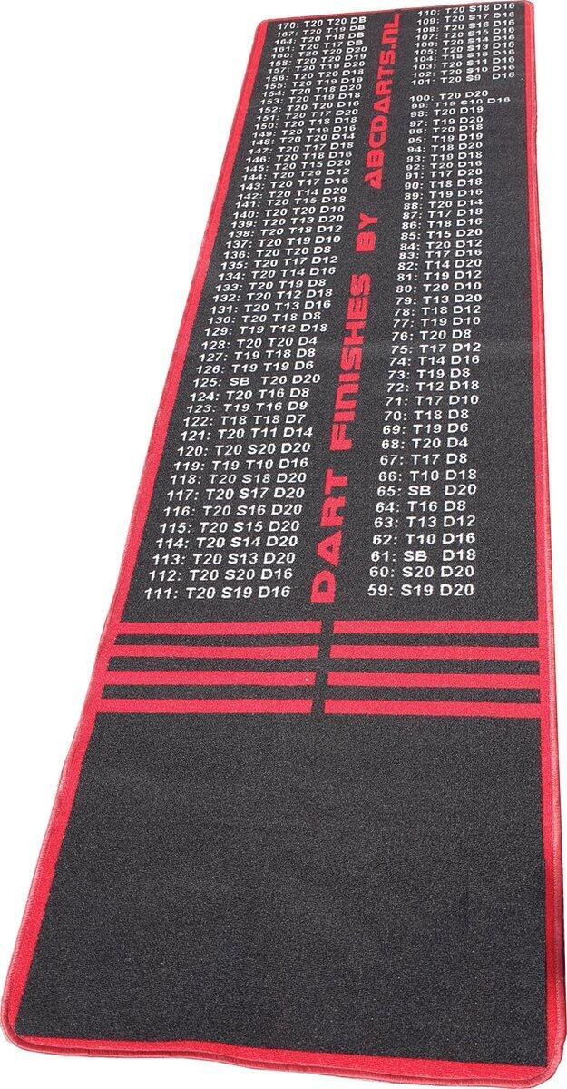 Tapis de  fléchettes FINISH Anthracite 300 x 80 cm