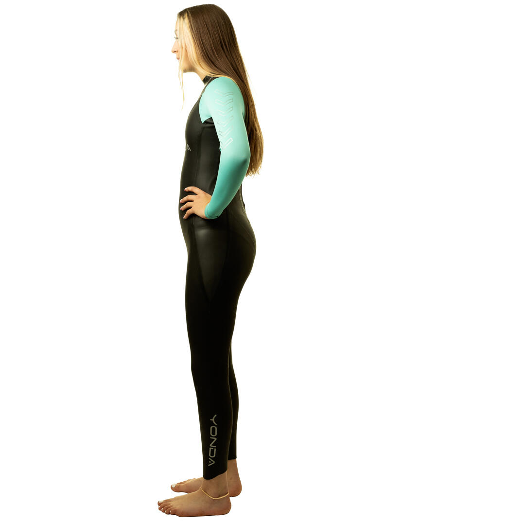 Yonda Spook Wetsuit - Women's Wetsuit - Aqua 3/5
