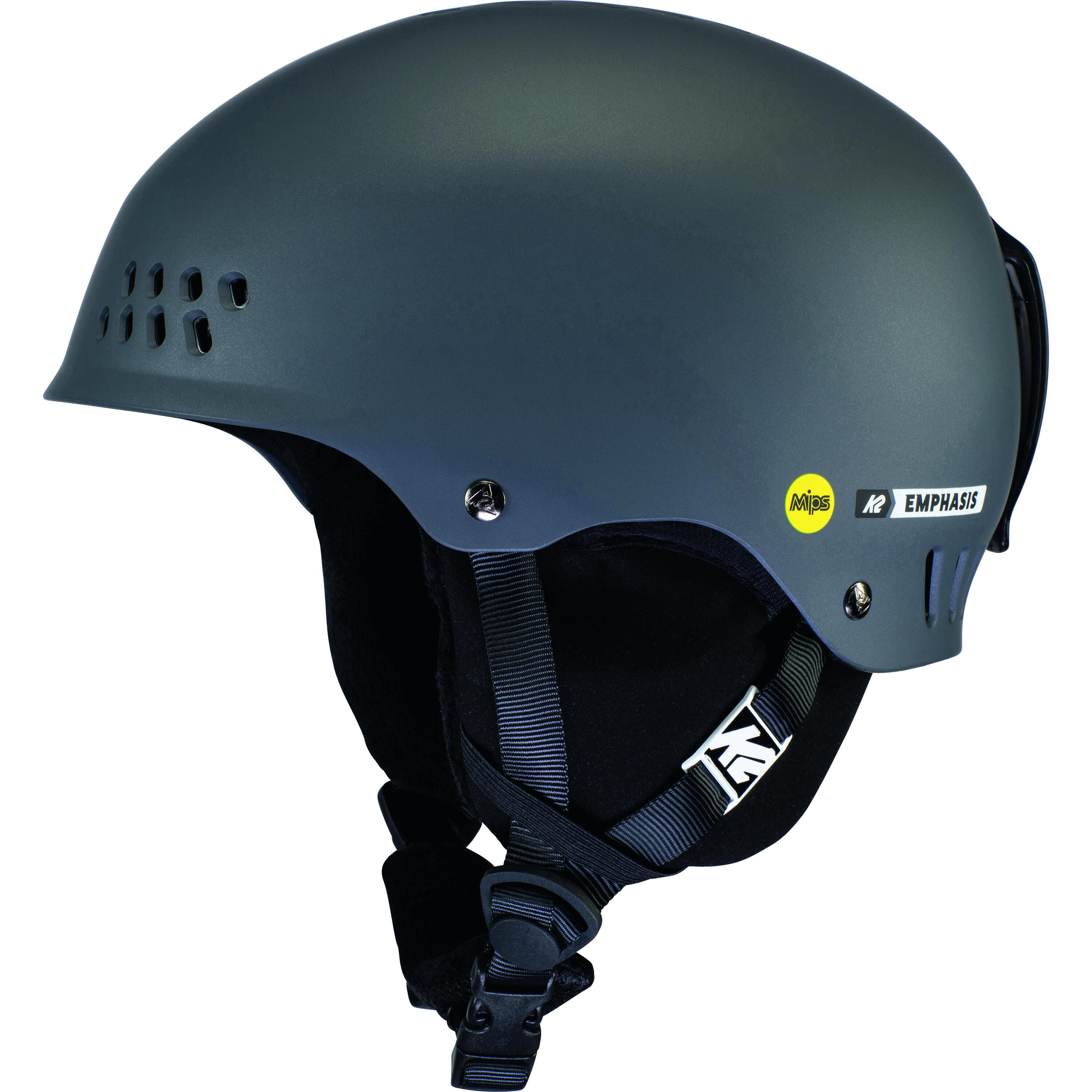 K2 Emphasis Mips Matte Pearl Houtskool Dames Ski/Sneeuwhelm