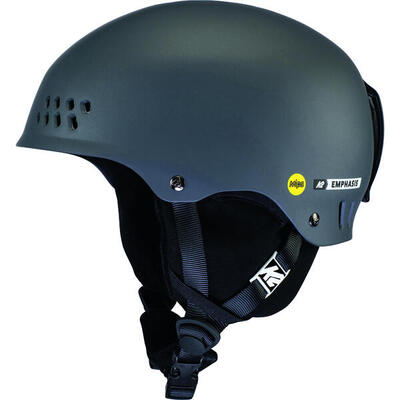 Emphasis mips matte pearl houtskool dames ski/sneeuwhelm