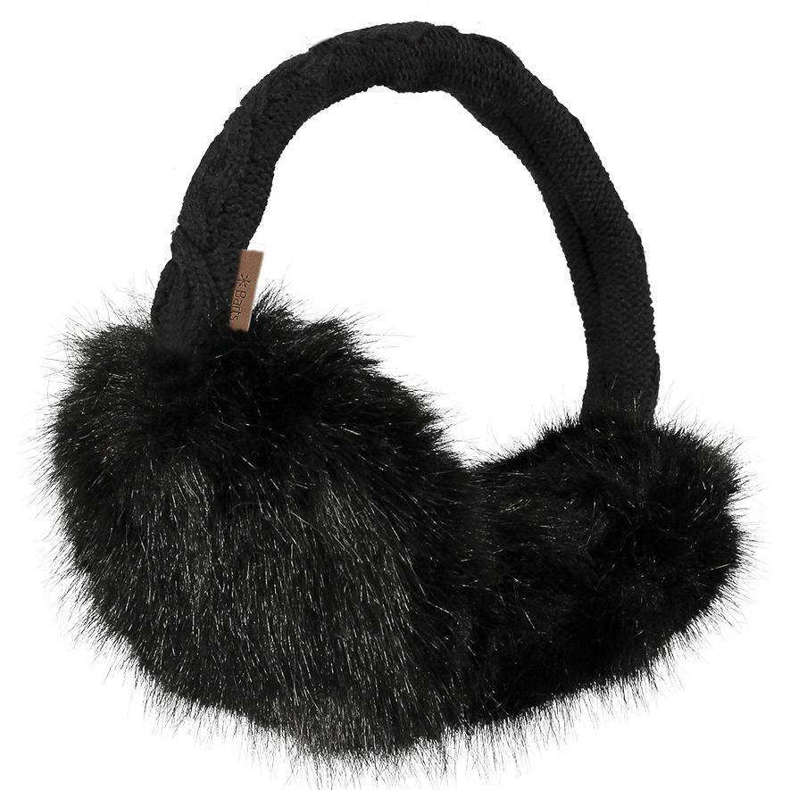 Barts Fur Earmuffs Black