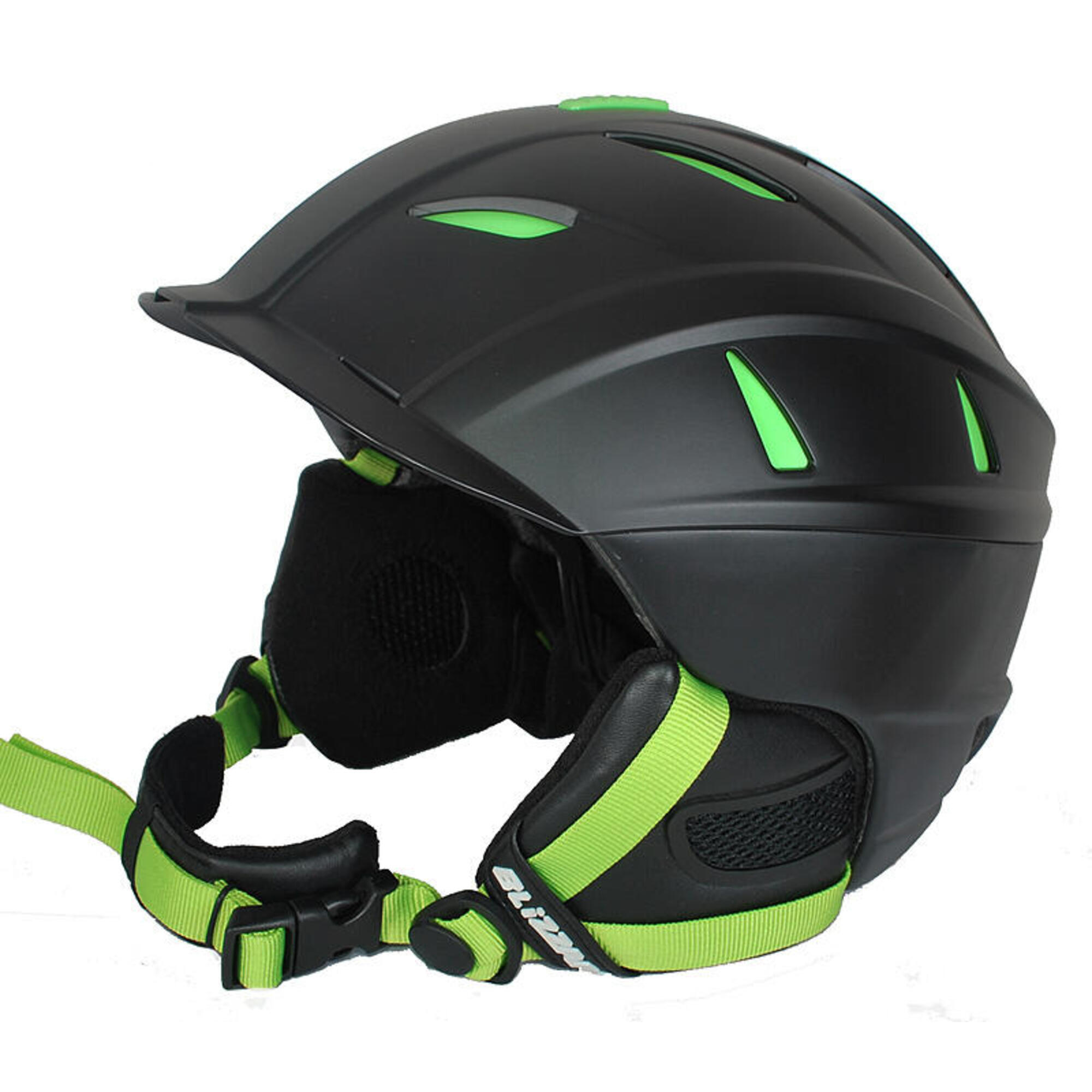 Kask narciarski Bizzard Power Black/lime