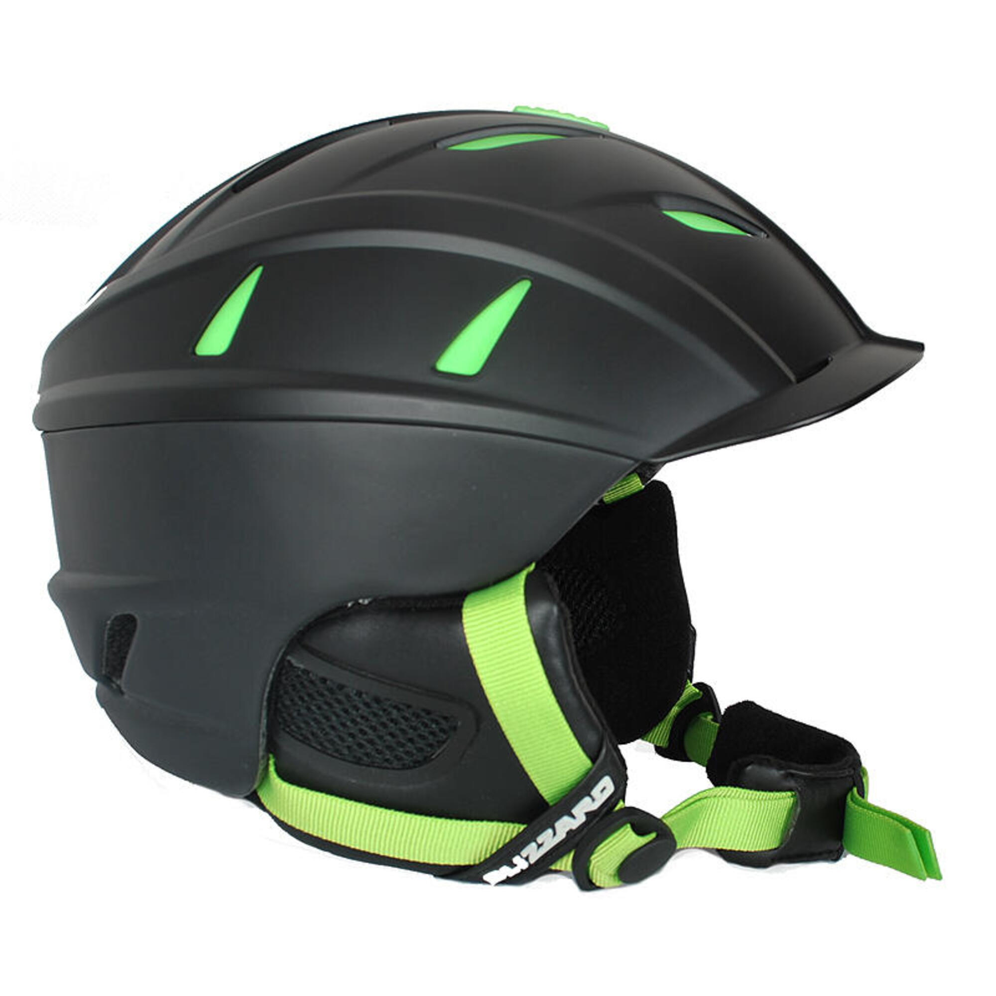 Kask narciarski Bizzard Power Black/lime