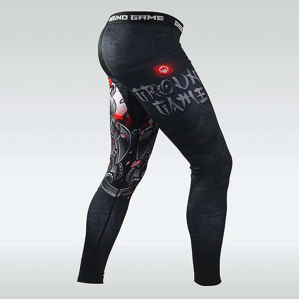 Legginsy do MMA męskie Ground Game SAMURAI 2.0