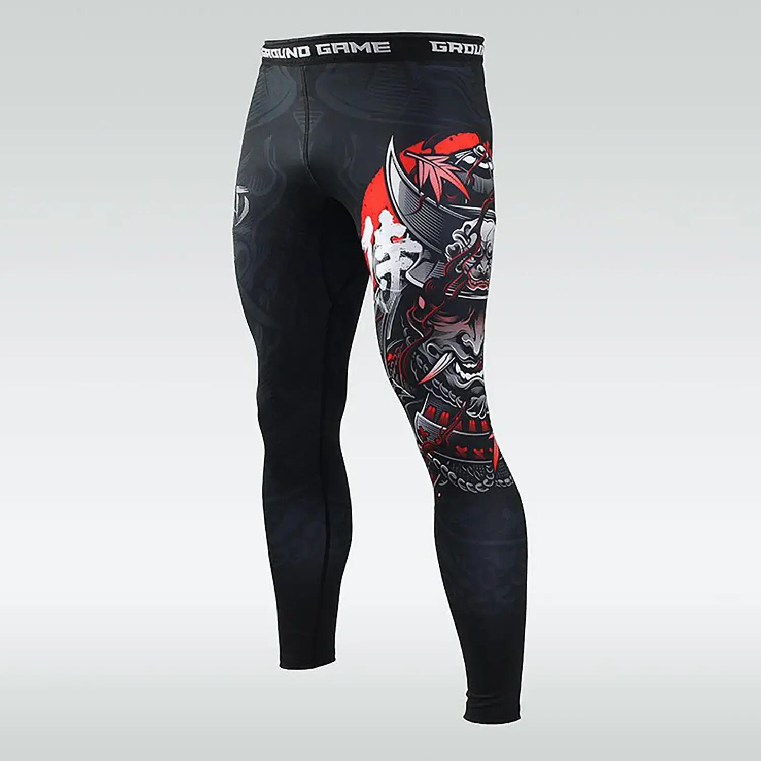 Calça Legging de Treino Masculina Ground Game Samurai 2.0 Tamanho M 3/5