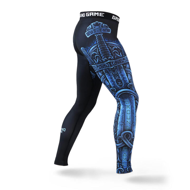 Legginsy do MMA męskie Groundgame VIKING