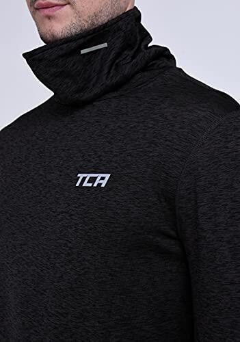 Men’s Thermal Funnel Neck Top - Black Stealth 3/5