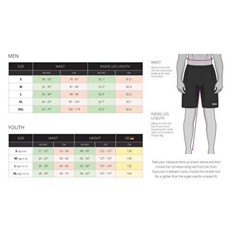 Heren Pace 3 Inch Hardloopshorts met Ritssluiting Zakken