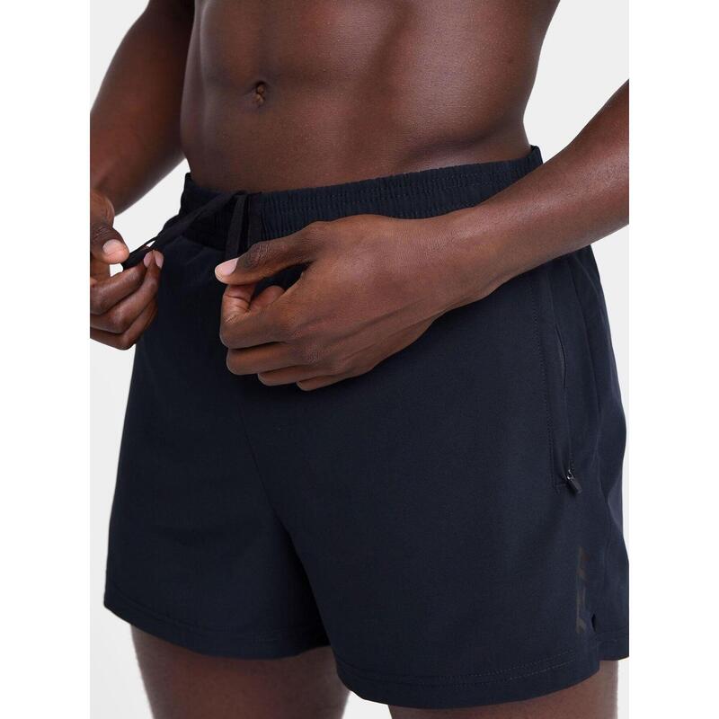 Short avec Slip Filet 7.5 cm et Poche à Fermeture Éclair Pace pour Hommes