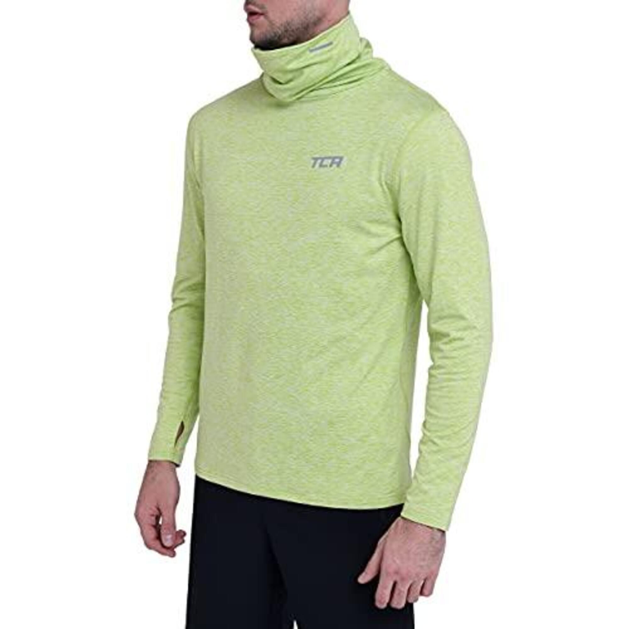 Men’s Thermal Funnel Neck Top - Lime Punch 1/5