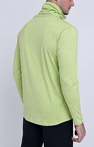 Men’s Thermal Funnel Neck Top - Lime Punch 2/5