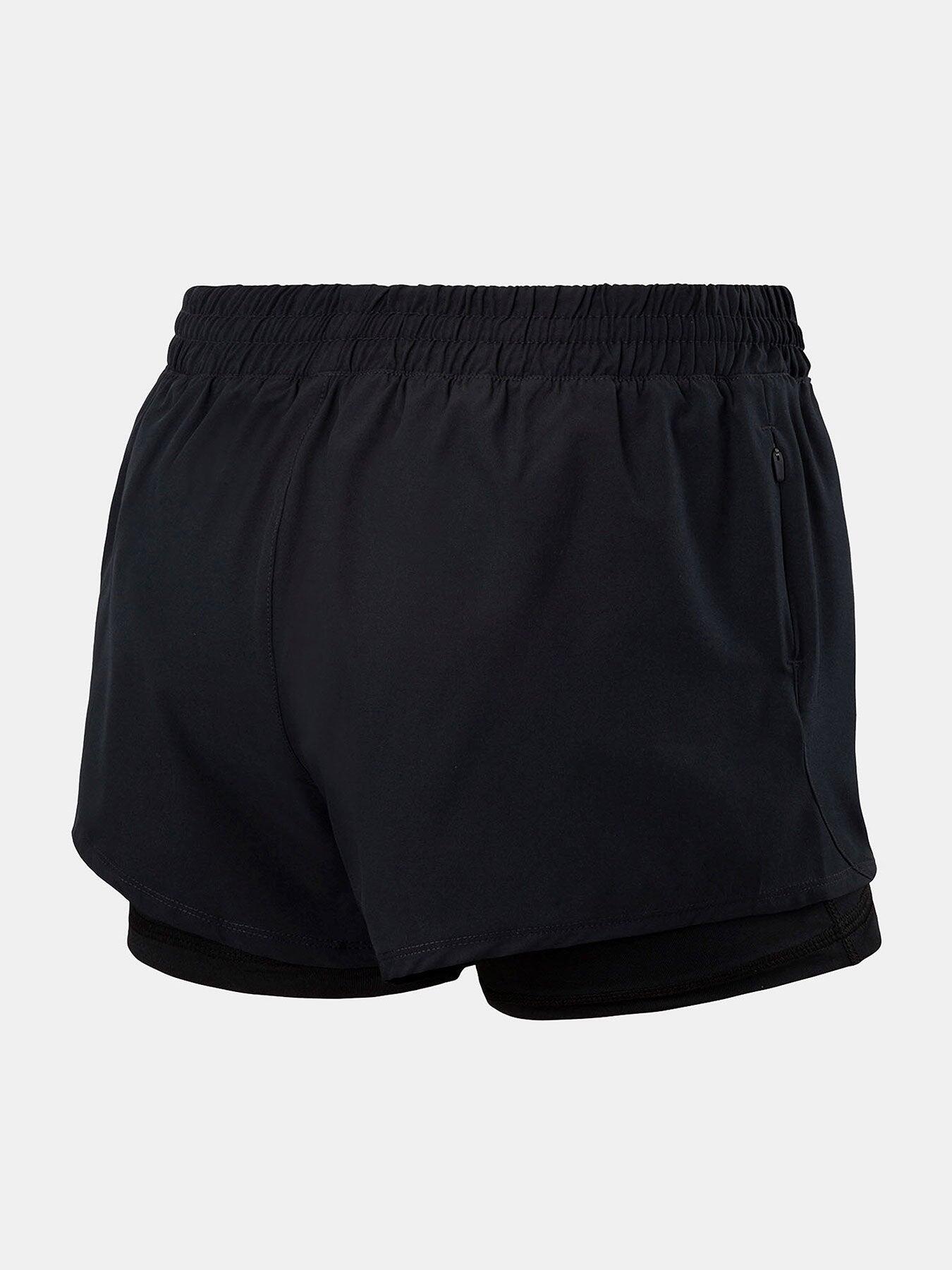 Women’s Perform 2-in-1 Shorts with Zip Pocket - Anthracite 2/5
