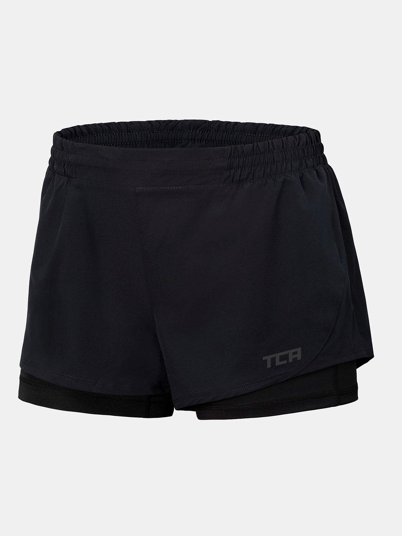 Women’s Perform 2-in-1 Shorts with Zip Pocket - Anthracite 1/5