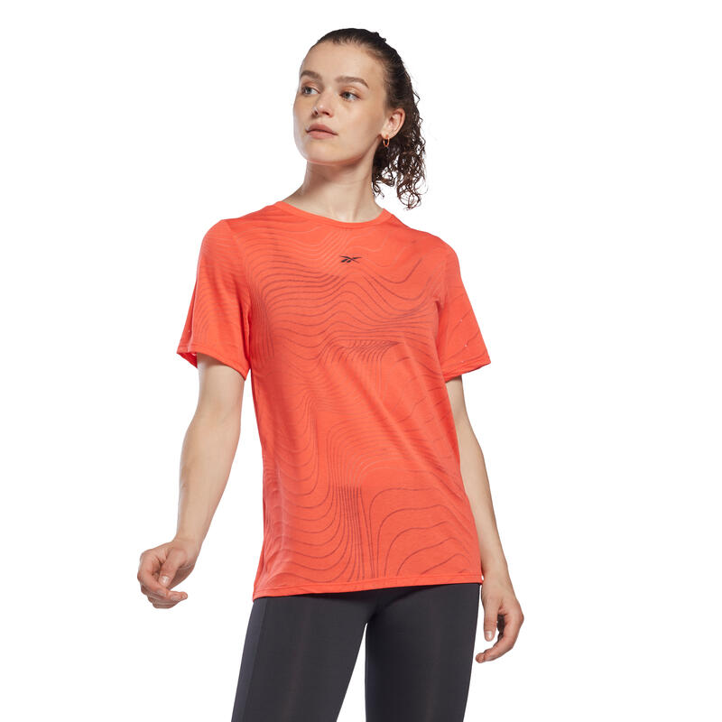 T-shirt femme Reebok Burnout