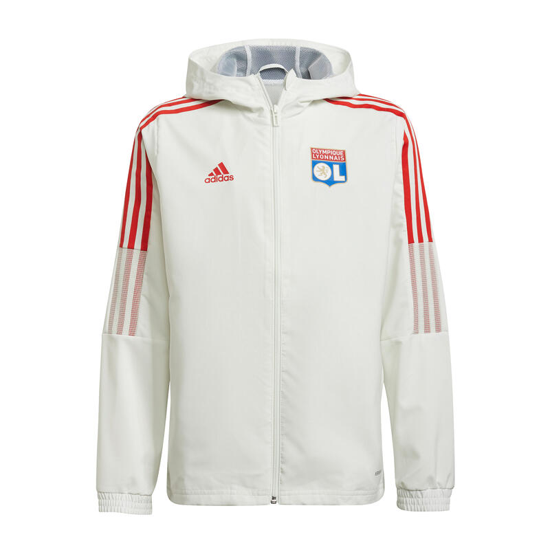 Veste de présentation enfant Olympique Lyonnais 2021/22 Tiro