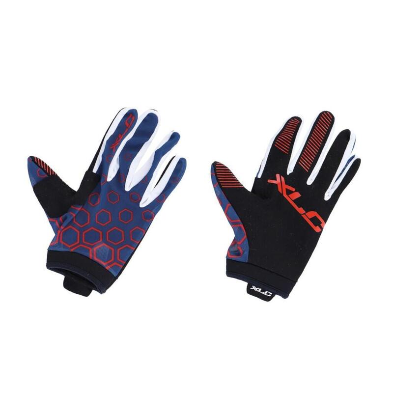 XLC Langfingerhandschuh MTB CG-L14 blau-rot