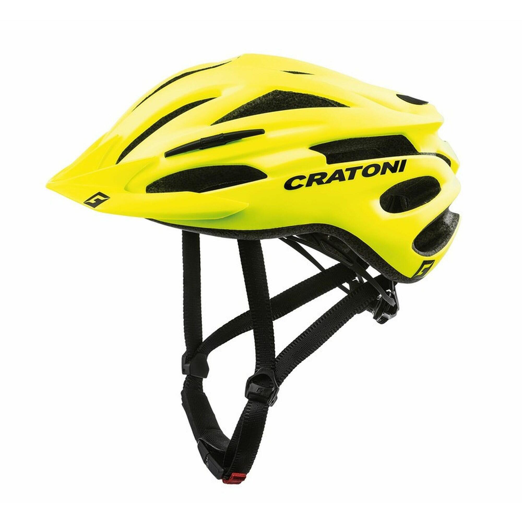 CRATONI Helm Cratoni Pacer Neon Geel Matt