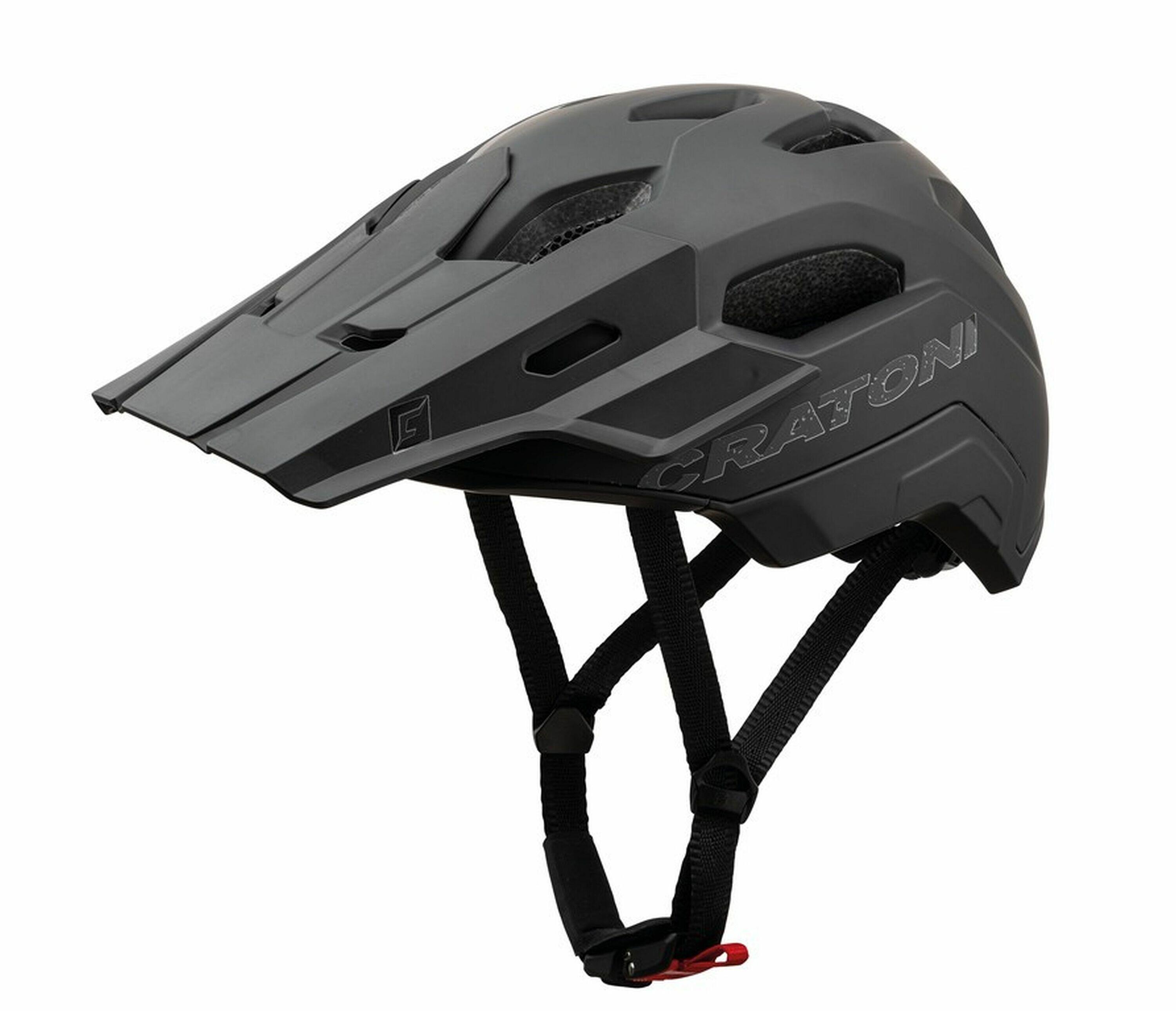Kask rowerowy MTB C-Maniac 2.0 Trial czarny matowy