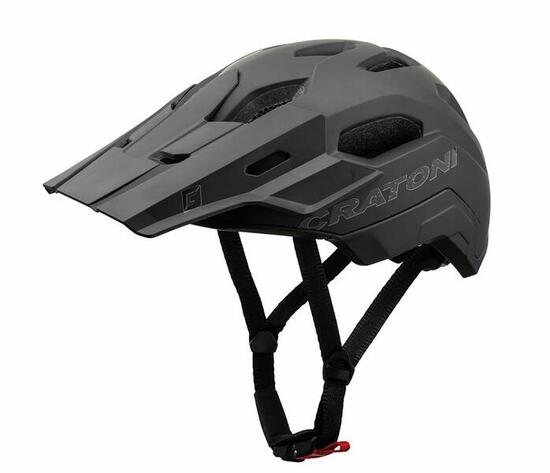 Kask rowerowy MTB C-Maniac 2.0 Trial czarny matowy