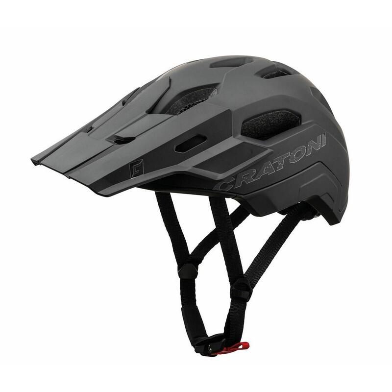 CRATONI Casque de vélo MTB C-Maniac 2.0 Trial noir mat