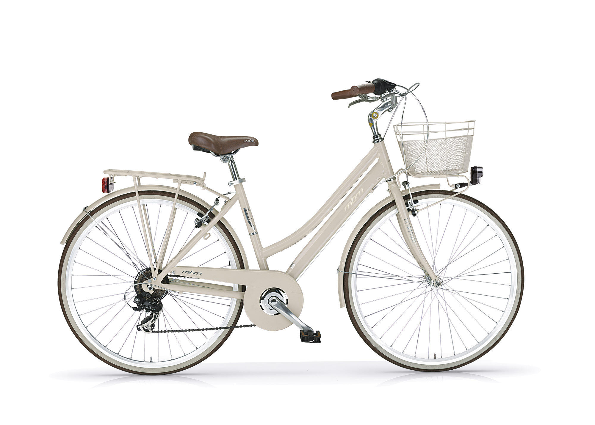 MBM City Bike New Boulevard Woman 28" 6-Gang Creme