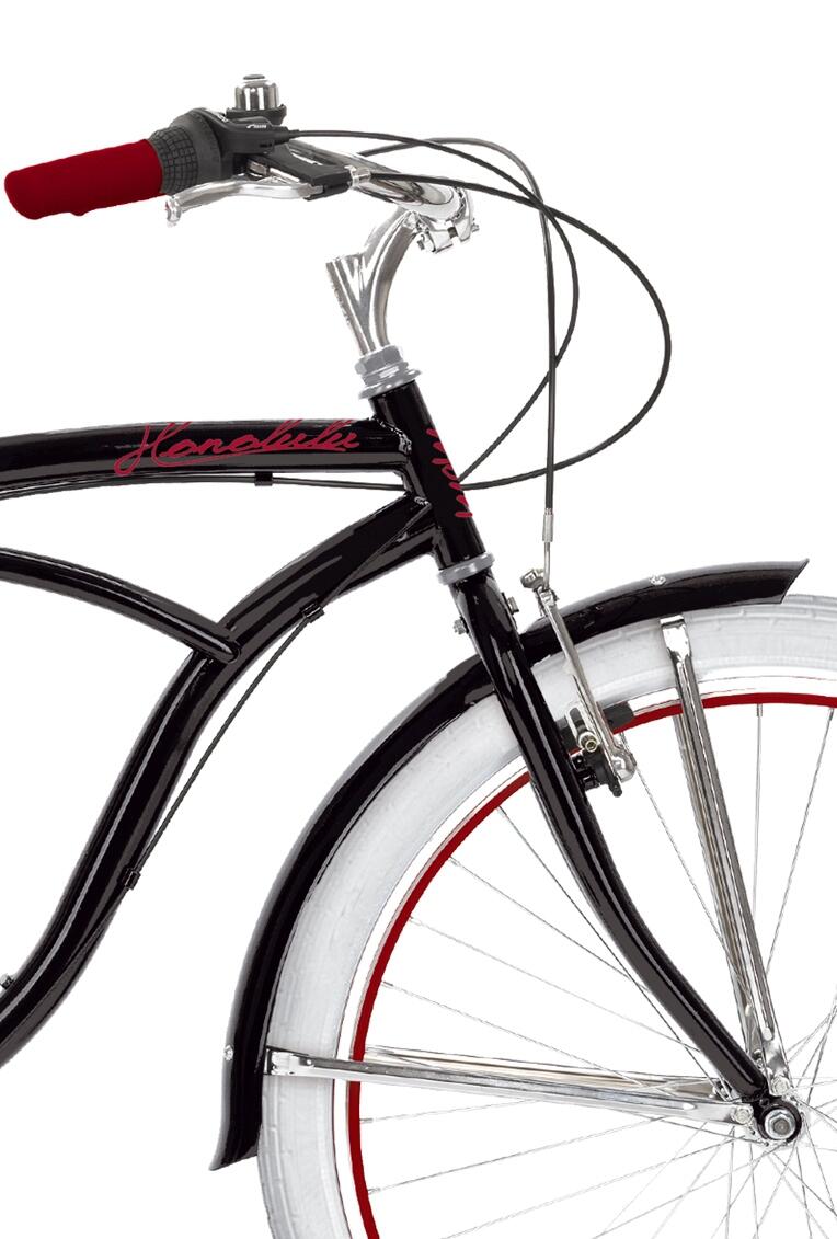 Cruiser honolulu man 26 Zoll Schwarz 3/4