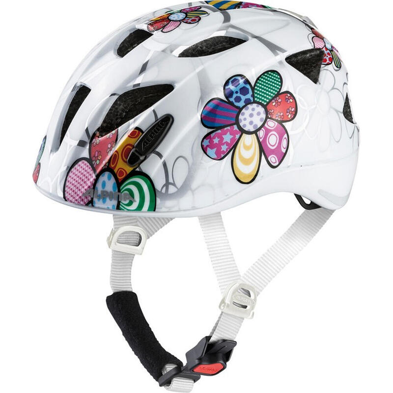 ALPINA Kinder-Helm  Ximo Flash white flower