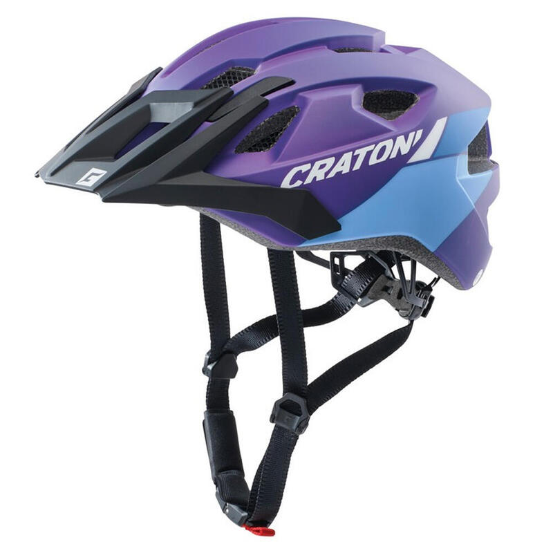 Casque Cratoni Allride Uni Purple-bleu Matt