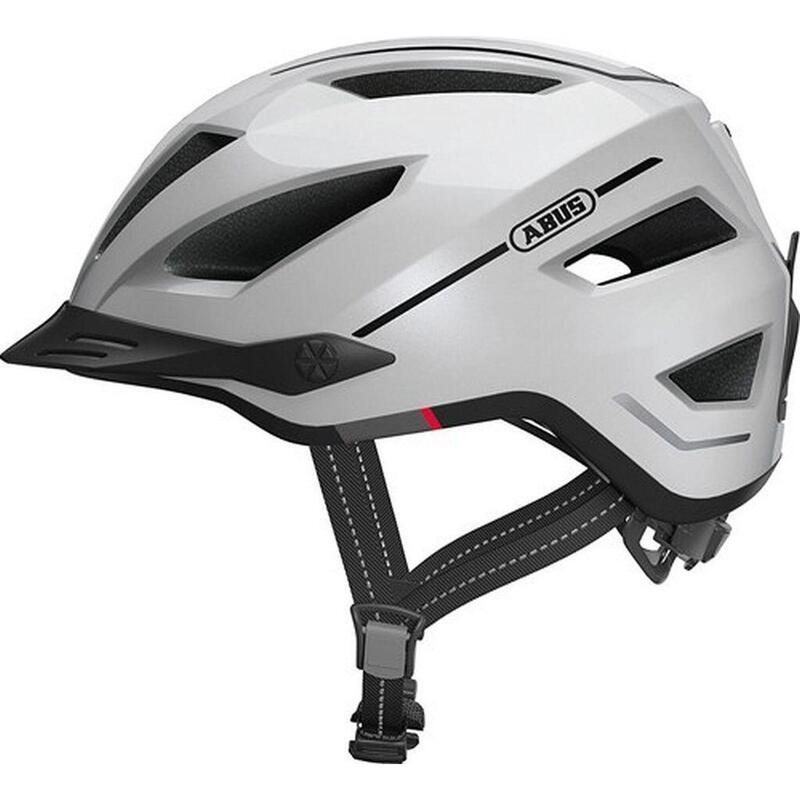 ABUS Casco da bici per giovani e adulti "Pedelec 2.0", bianco