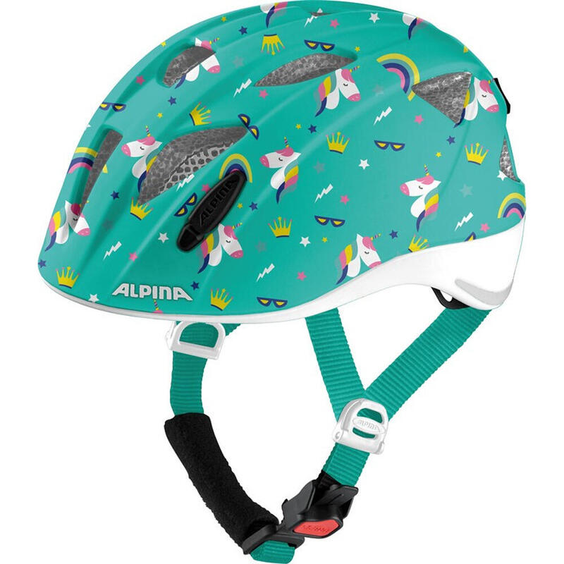 ALPINA Kinder-Helm  Ximo Flash unicorn gloss