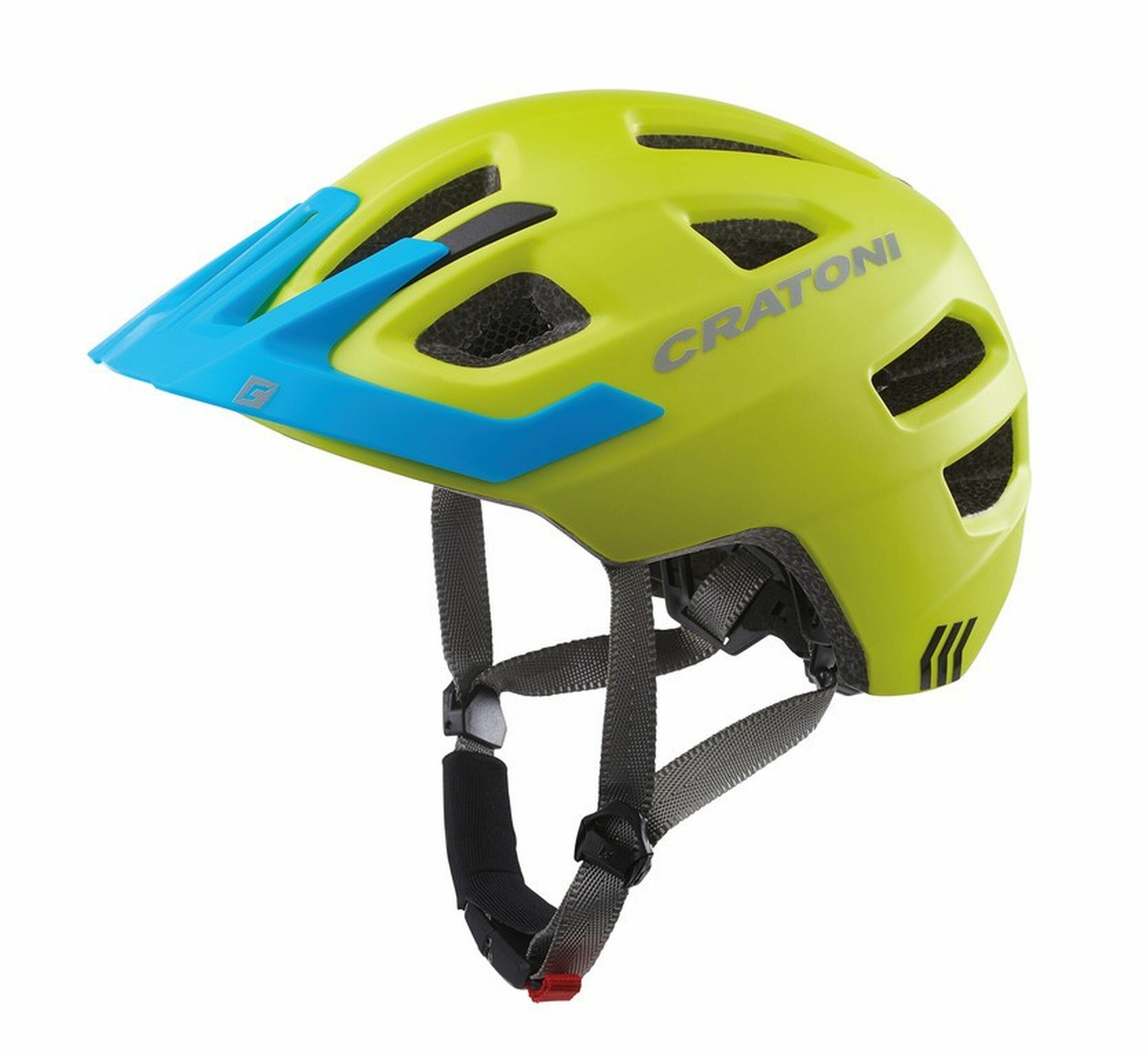 Casca copii Cratoni Maxster Pro Lime/Blue Matt XS/S (46-51 cm)