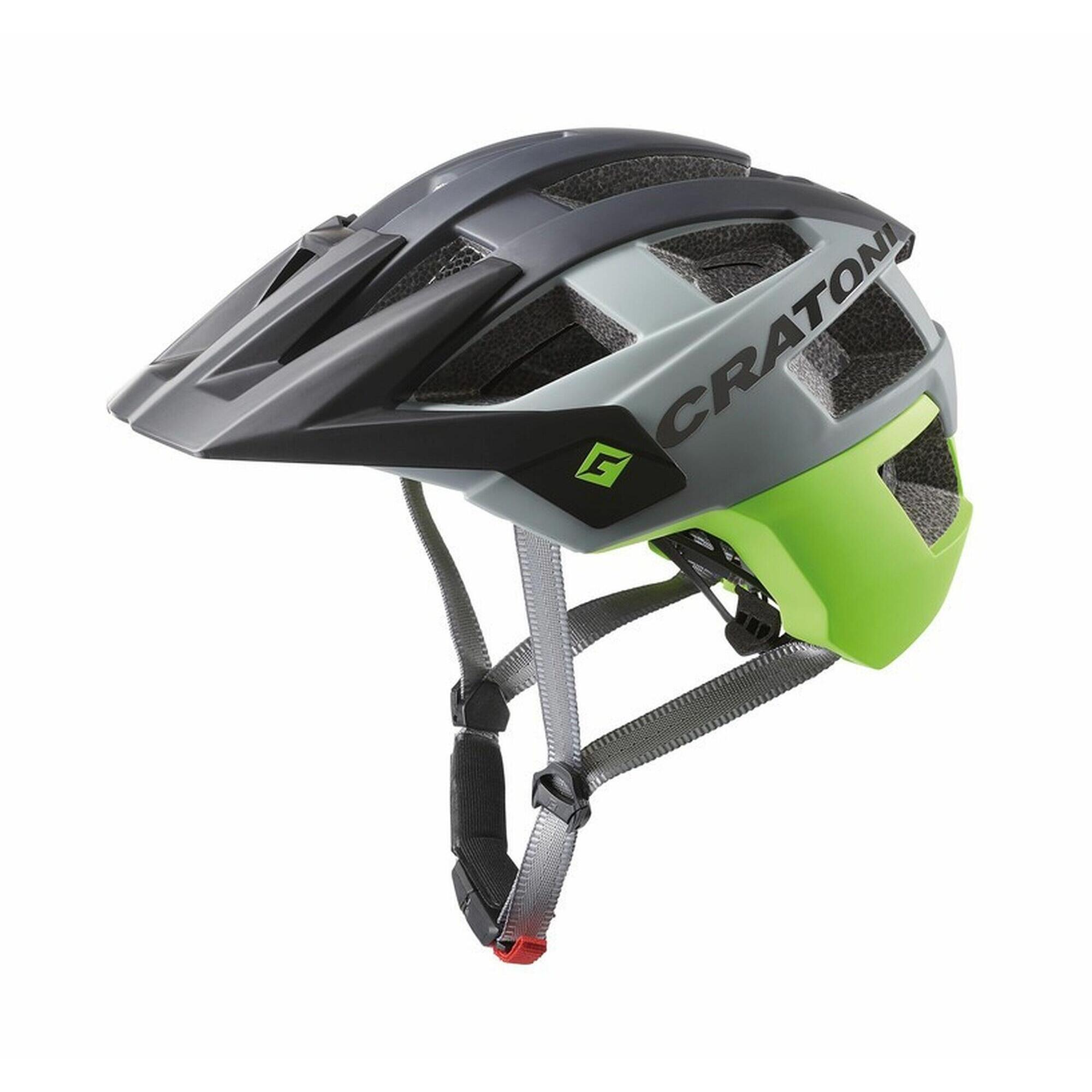 Cratoni - Casque De Vélo Mtb Allset Noir/citron Vert Mat - Casque - Noir - 54-58 Cm - Decathlon