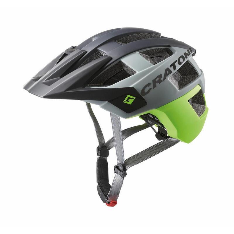 CRATONI Casco MTB AllSet nero/lime opaco