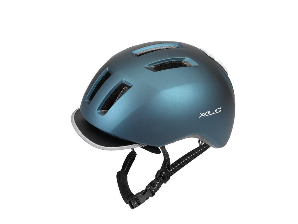 Xlc Casque City Bh-c24 Bleu-métallique