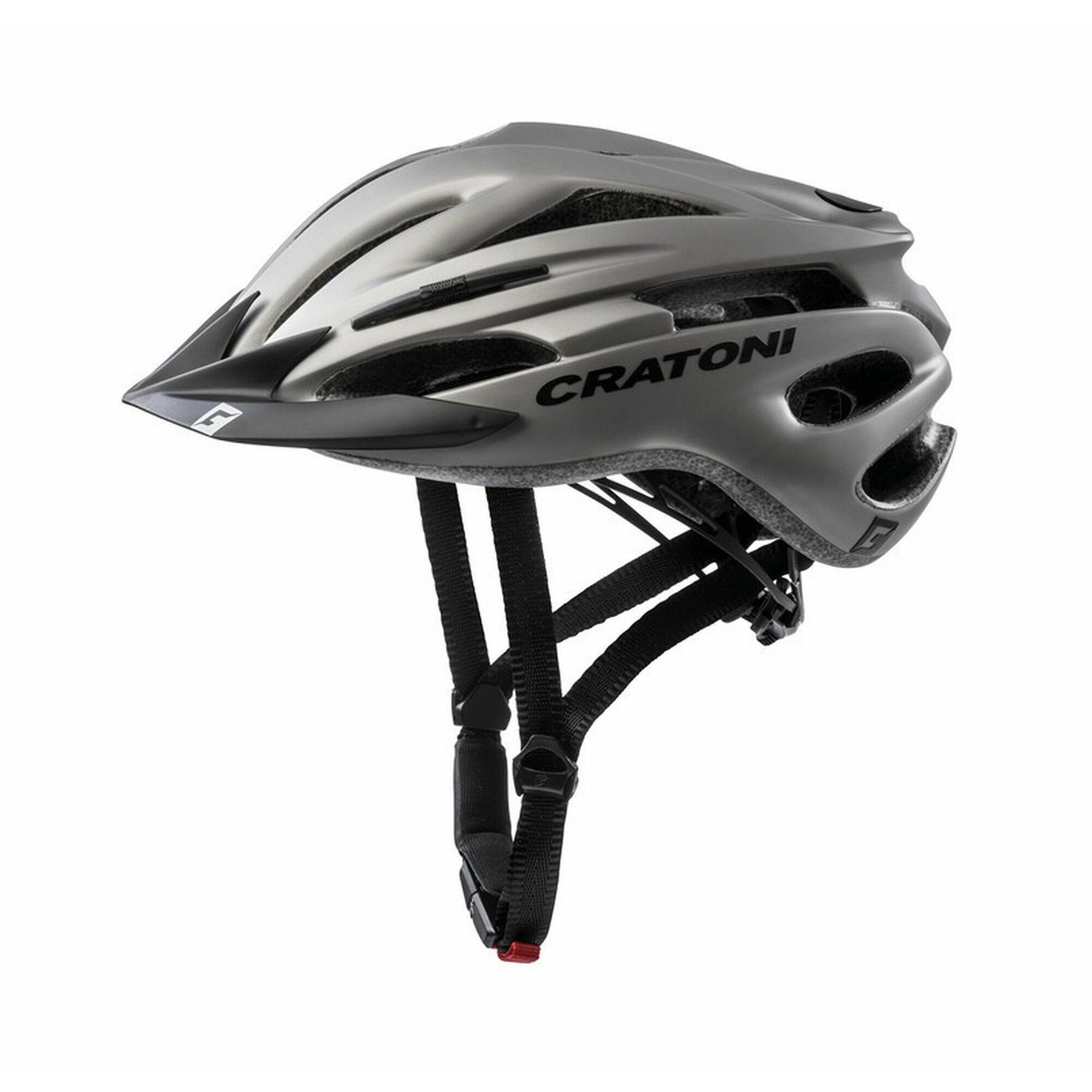 Cratoni - Casque De Vélo Mtb Pacer Anthracite Mat - Casque - Gris|mauve - 54-58 Cm - Decathlon