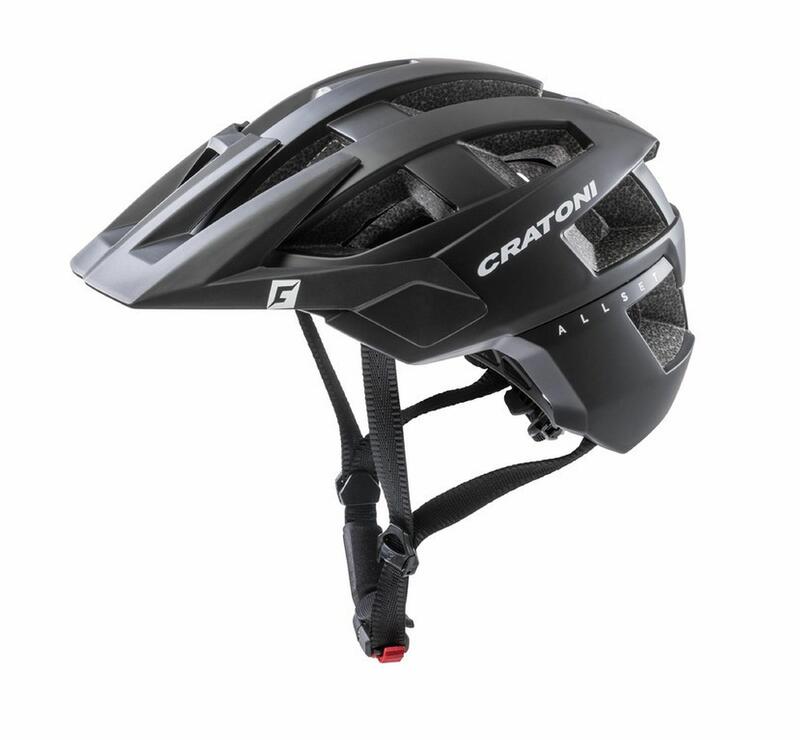 CRATONI Casco MTB AllSet nero opaco