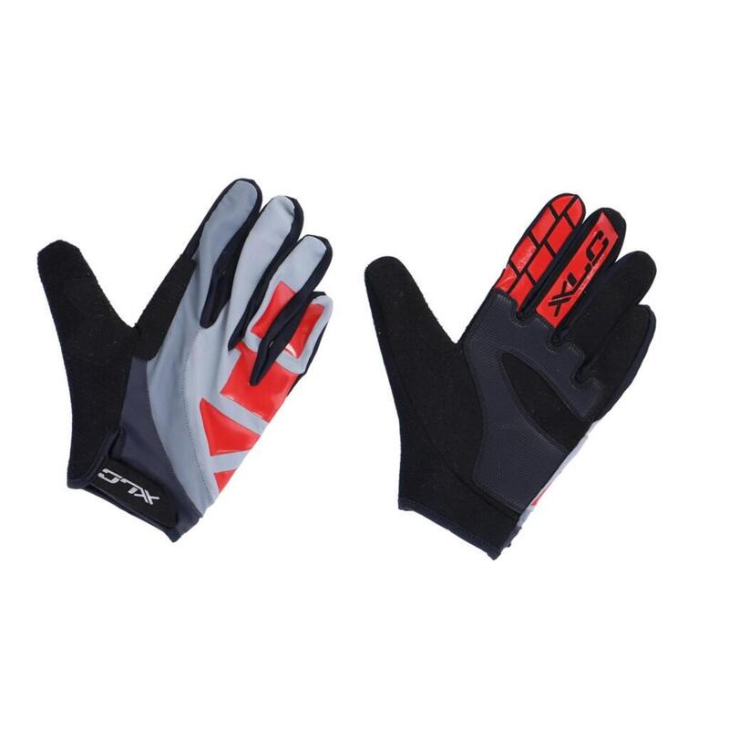 XLC Gants à doigts longs ENDURO CG-L13 noir-rouge