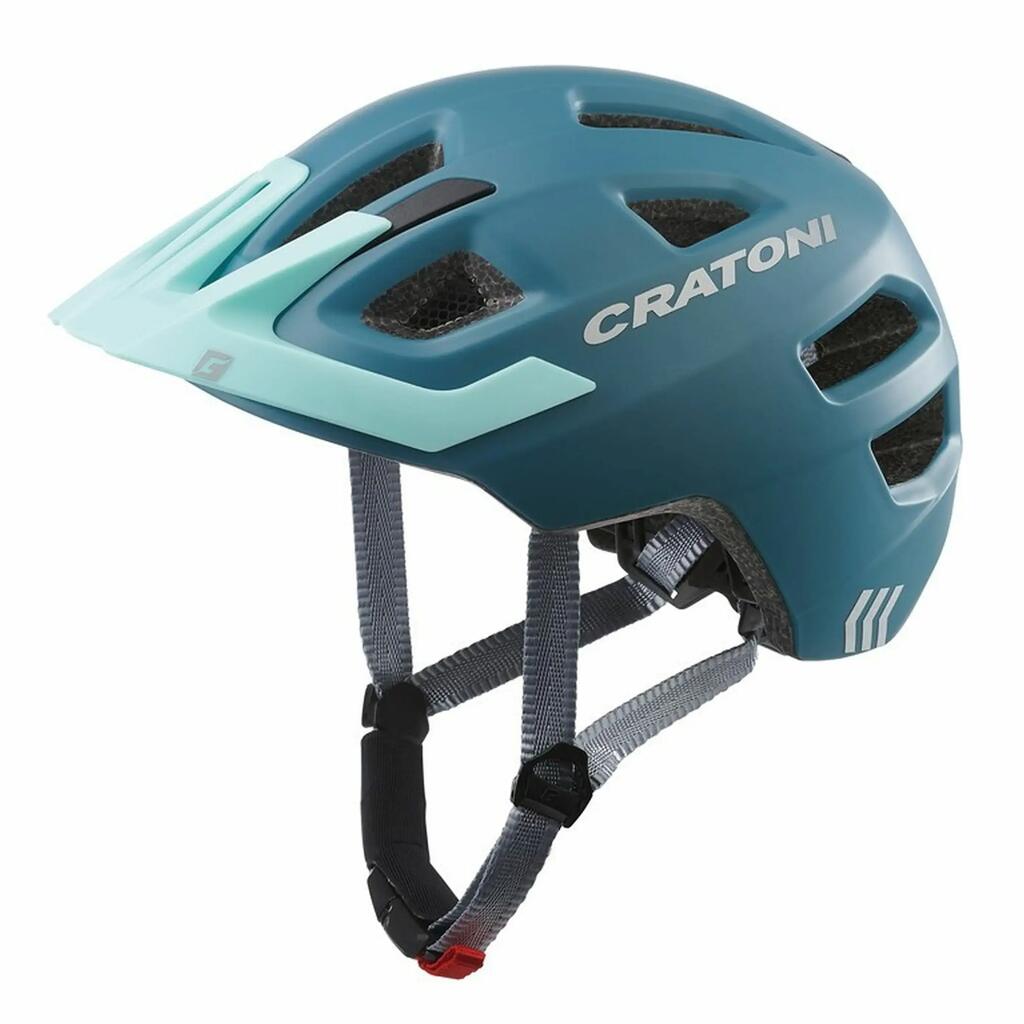 Cratoni Maxster Pro Steel-Blue Matt Helmet XS-S for Cycling