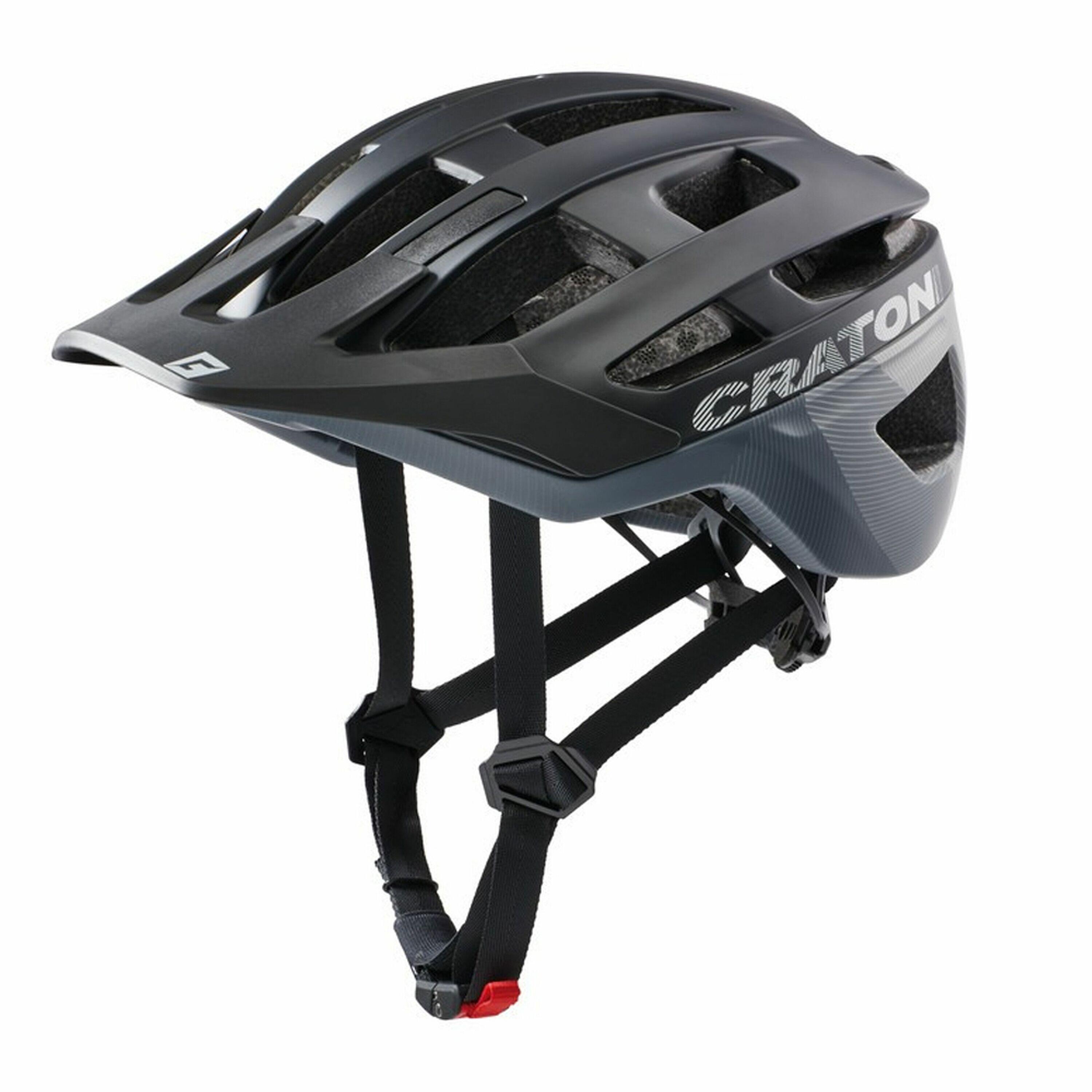 Cratoni - Casque Vtt Allrace, Noir-gris - Casque - Noir - 44 L - Decathlon