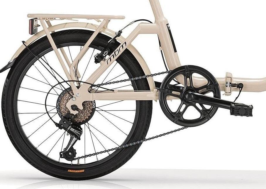 Vouwfiets 20 inch KANGAROO crème 2/4