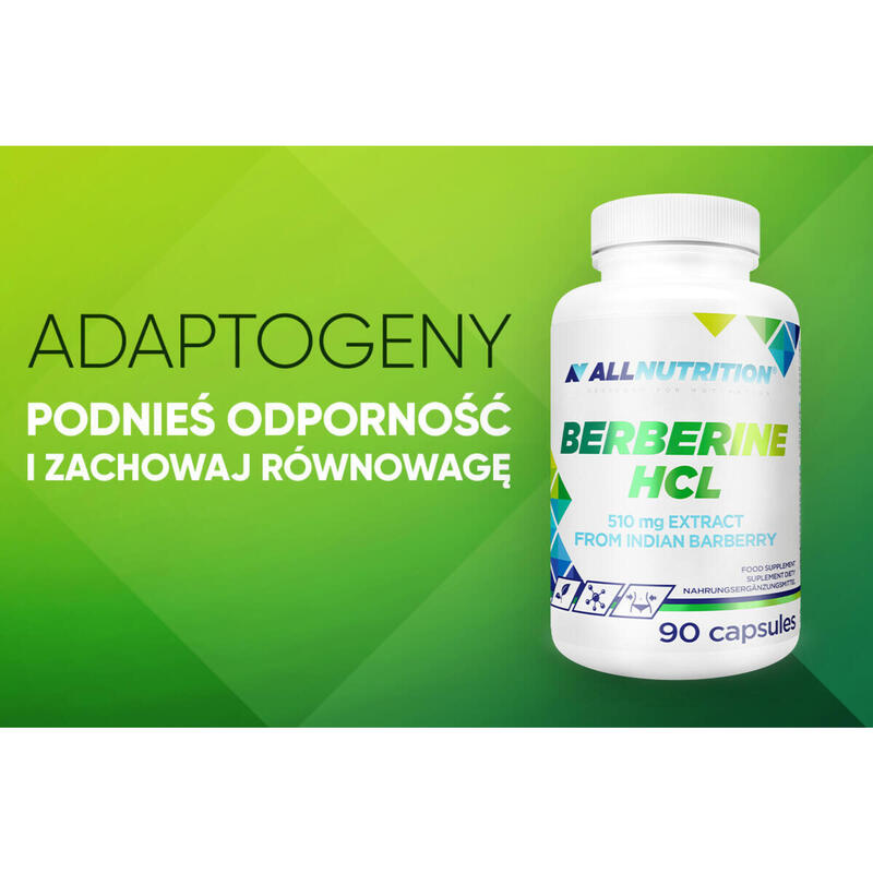 Adaptogen BERBERINE HCL 90 kapsułek