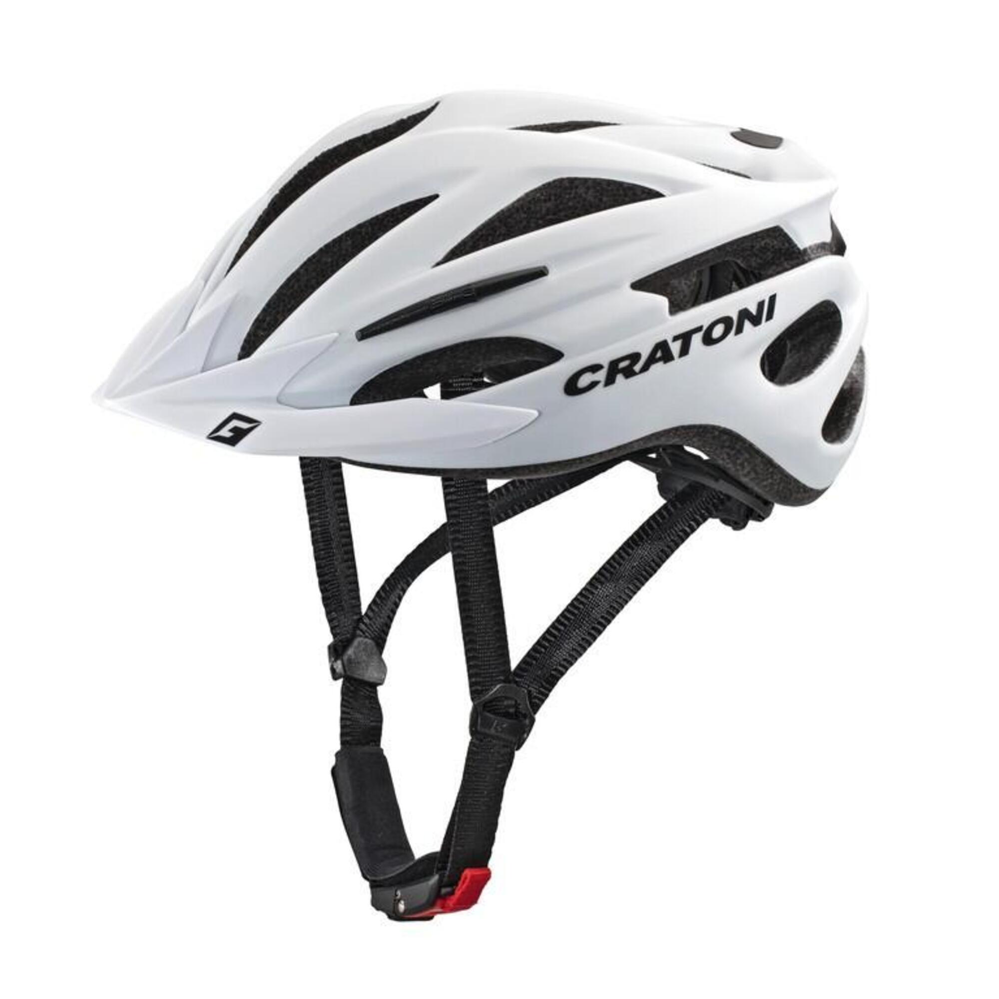 Cratoni - Casque De Vélo Mtb Pacer Blanc Mat - Casque - Blanc - 58-62 Cm - Decathlon