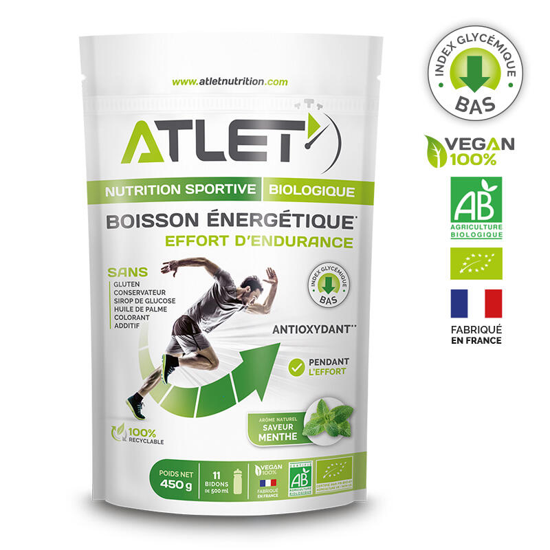 Organic energy drink 450g Atlet