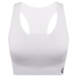 Brassière de sport Femme (Blanc)