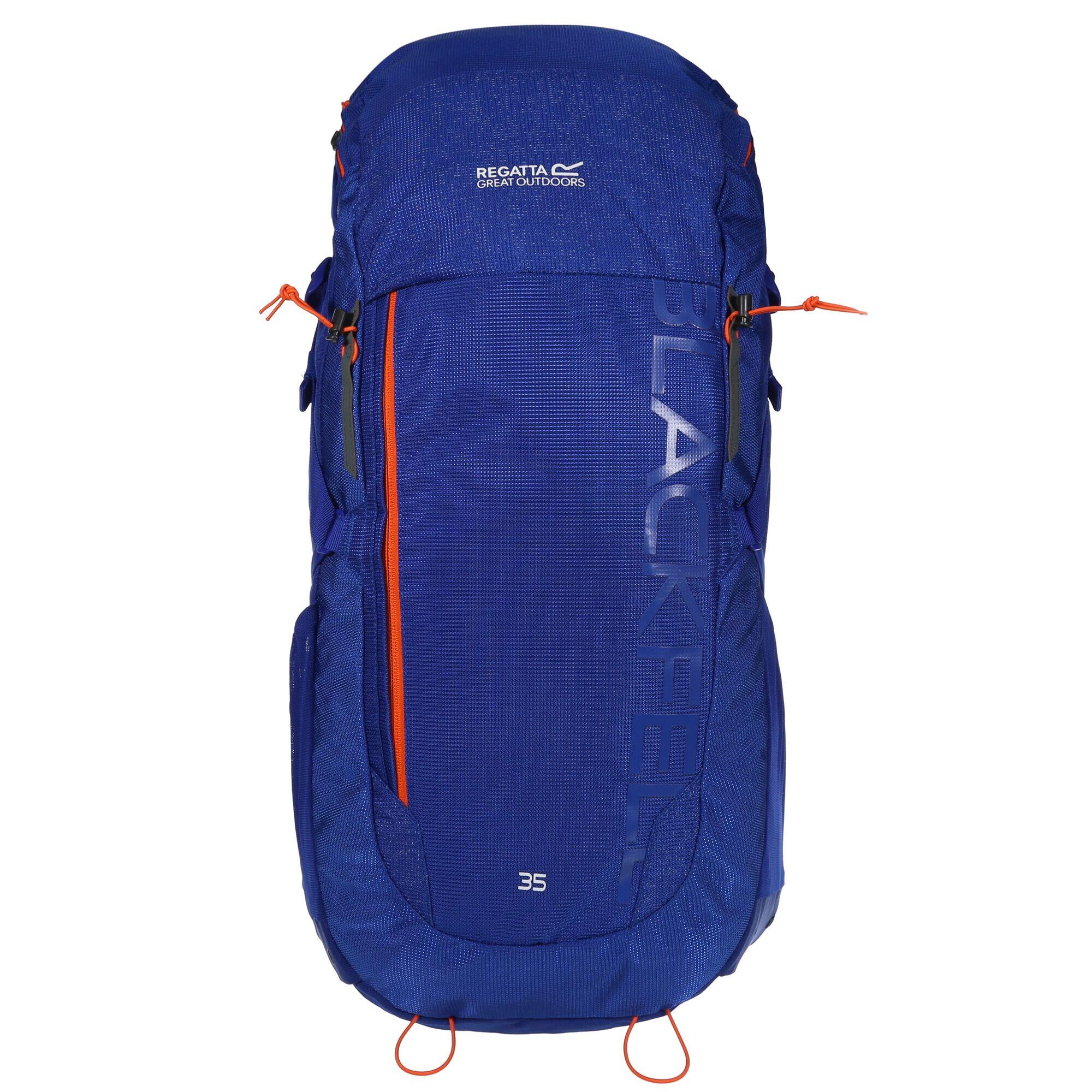 Blackfell III 35L Adults' Unisex Hiking Rucksack - Surf Spray Blue 2/4