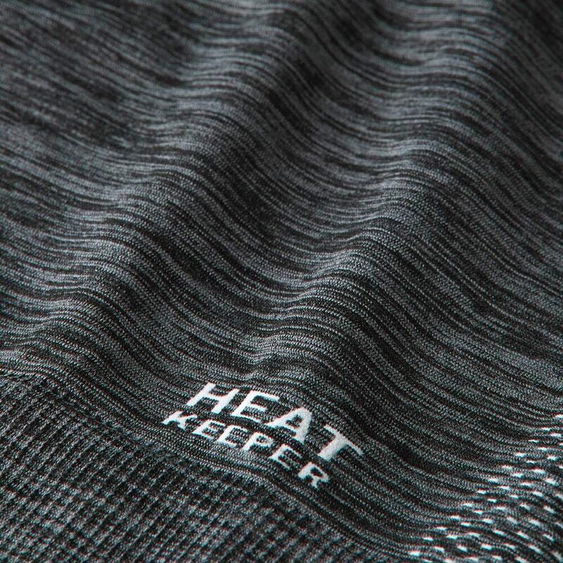 Heatkeeper Damen Thermoshirt Langarm Premium Schwarz